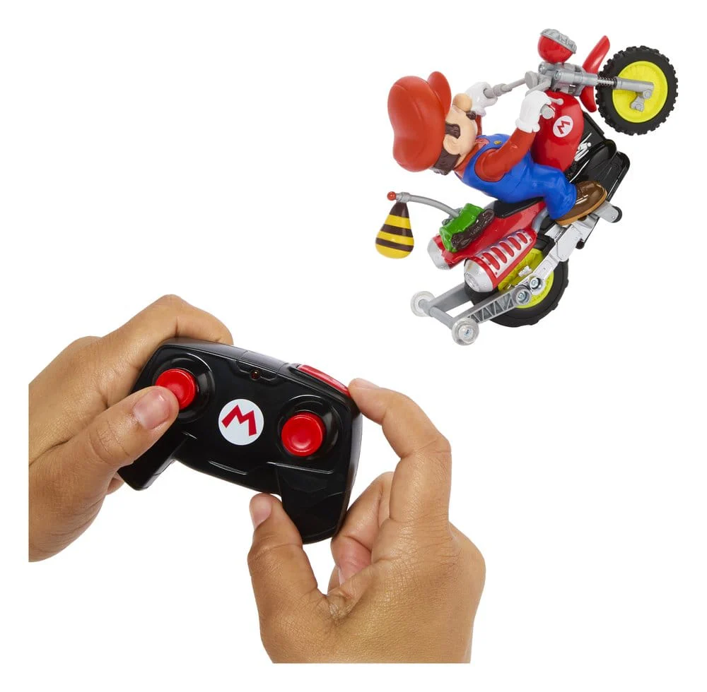 Mario Wheelie Motocross The Super Mario Galaxy Movie Hot Wheels RC Vehicle - Image 6