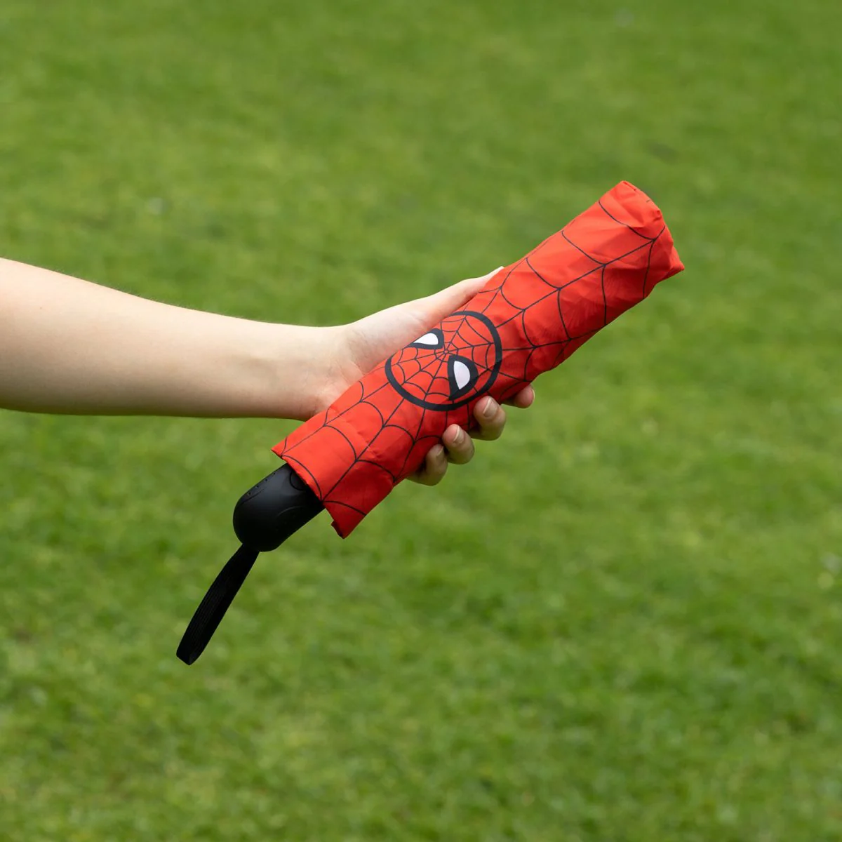 Marvel Spiderman Foodie Automatic Folding Umbrella Parasol - Image 6