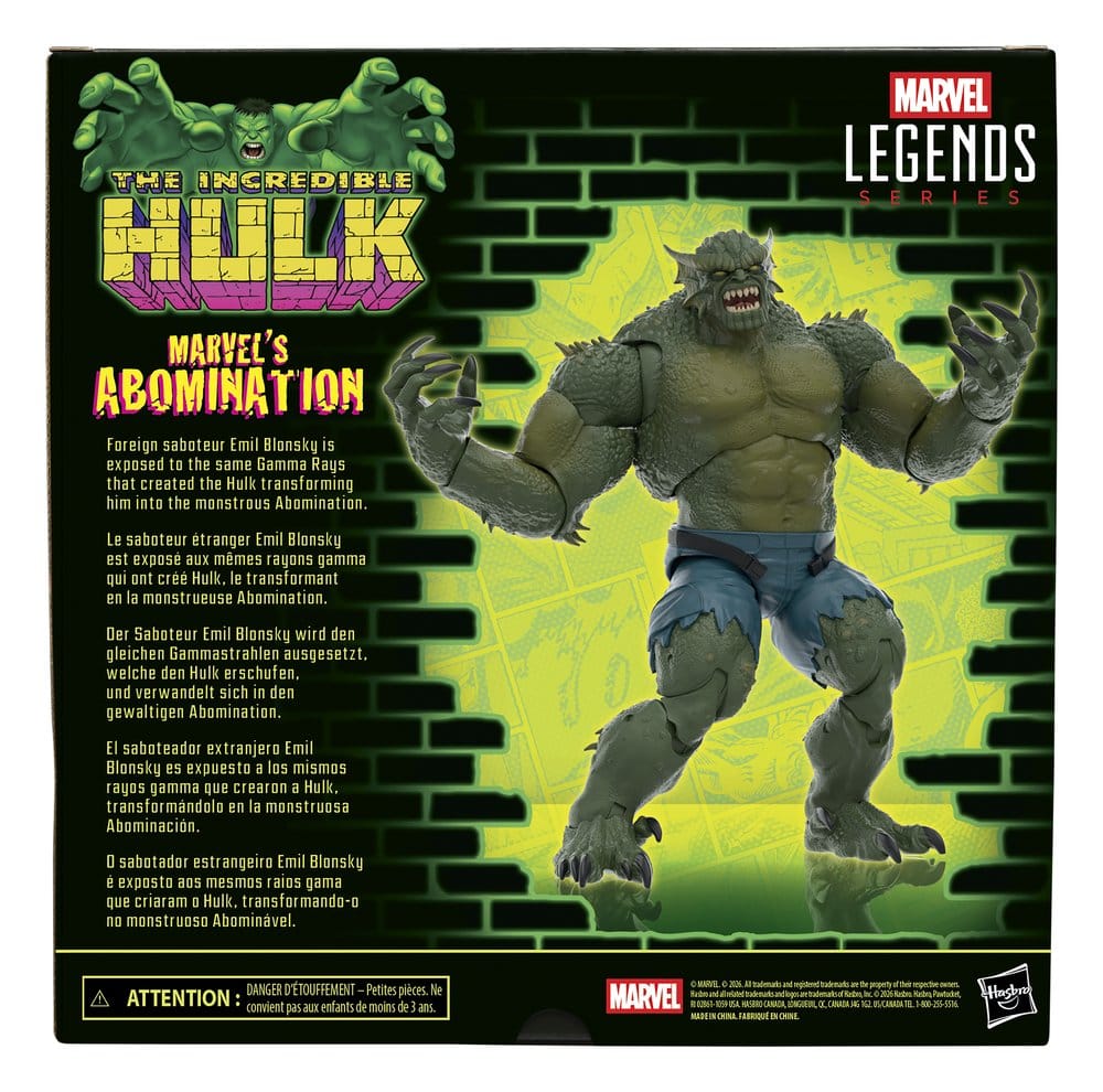 Marvel's Abomination The Incredible Hulk Marvel Legends Figurka 15 cm - Image 2