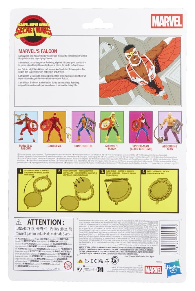 Marvel's Falcon Secret Wars Marvel Legends Figurka 15 cm - Image 13