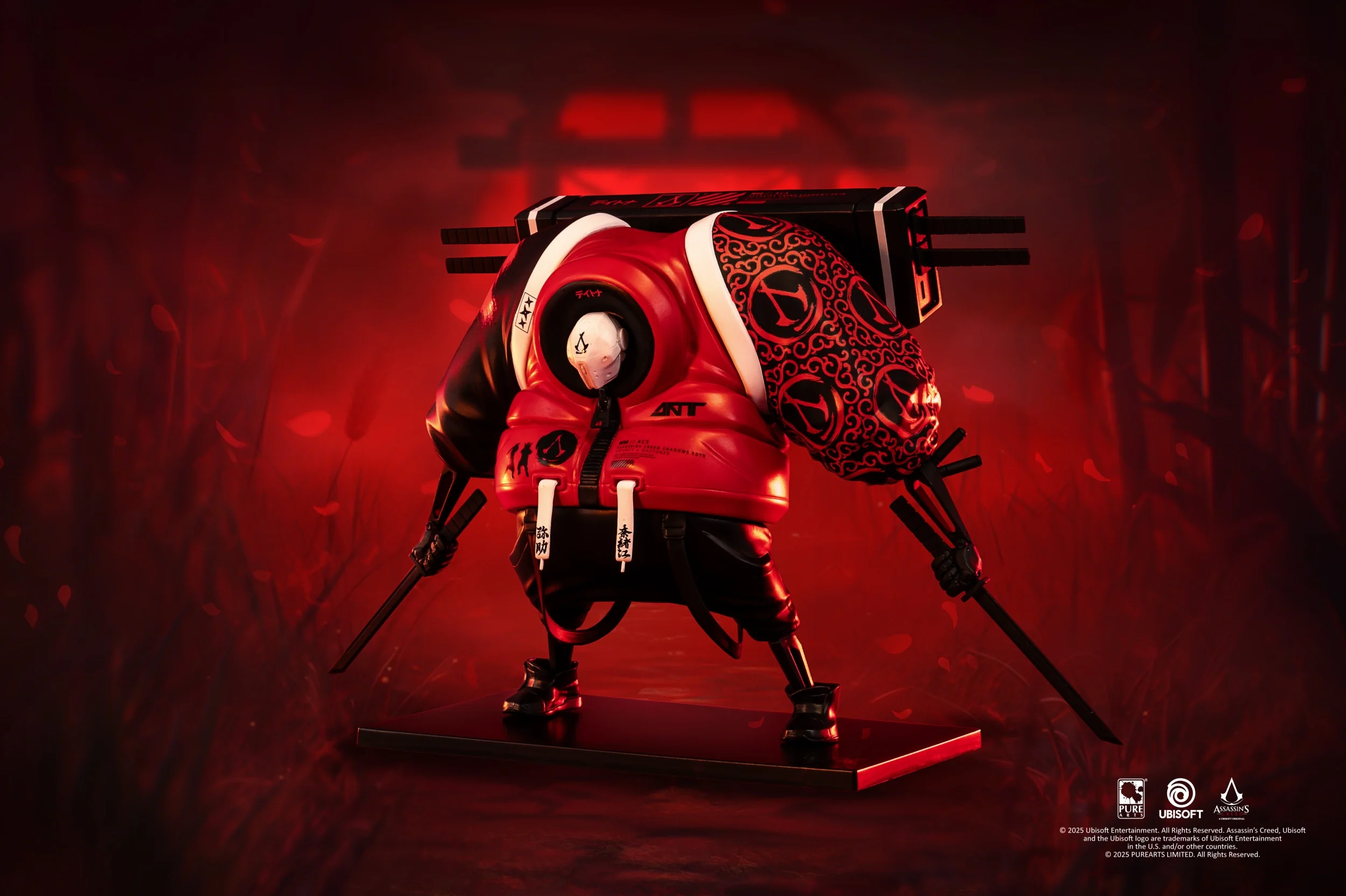 Master 9 Eyes Assassin’s Creed Shadows Vinyl Art Toy 1/12 Figurka 15 cm - Image 3
