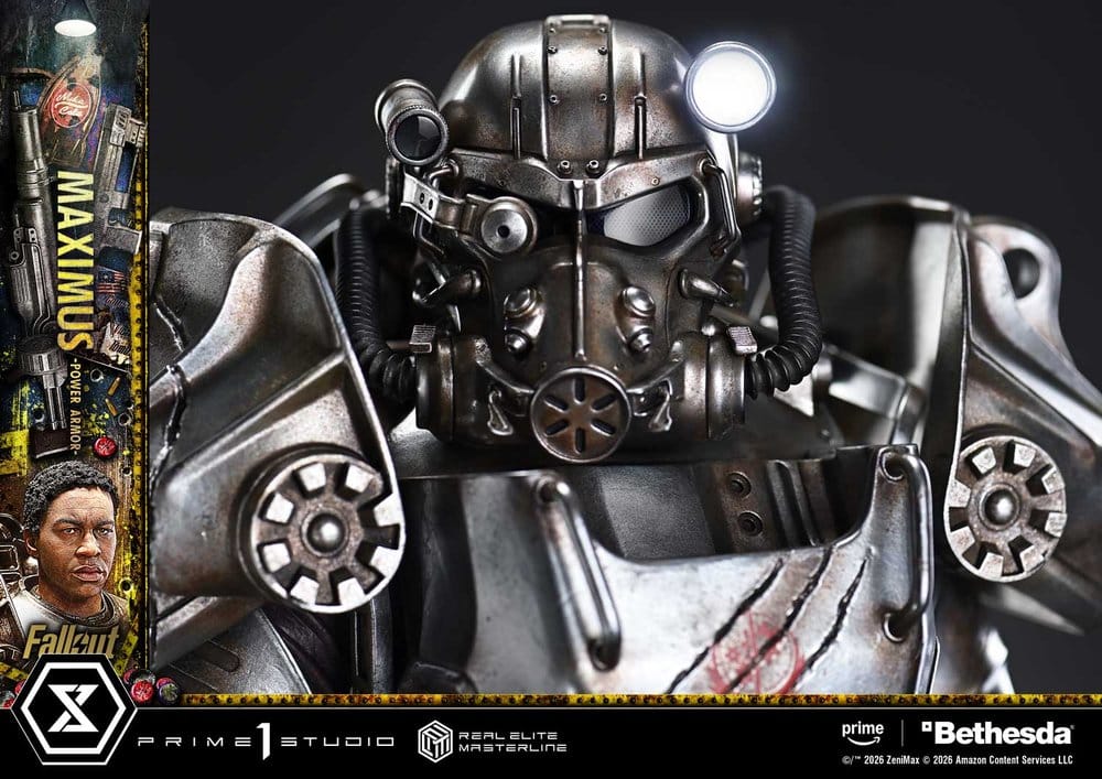 Maximus Power Armor Fallout Real Elite Masterline 1/4 Figurka 67 cm - Image 10