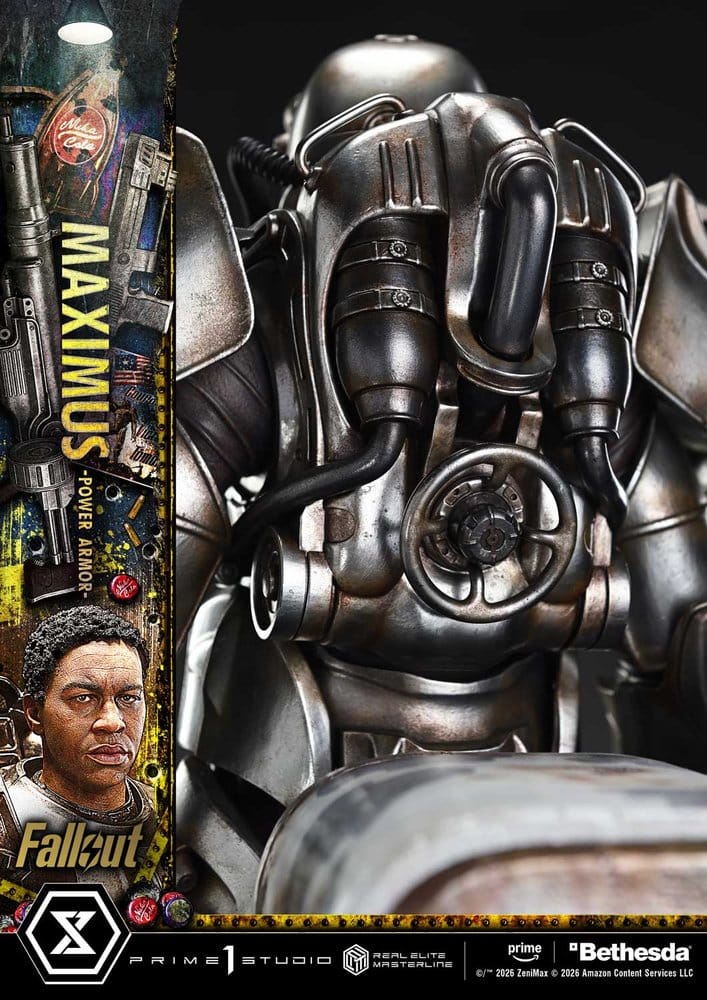 Maximus Power Armor Fallout Real Elite Masterline 1/4 Figurka 67 cm - Image 16