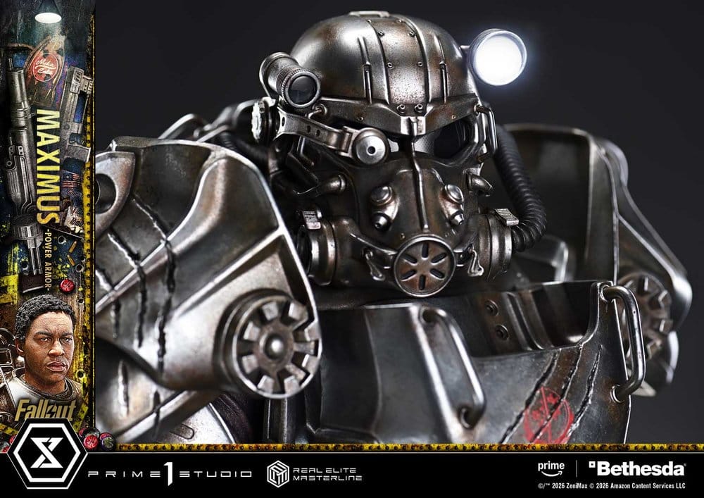 Maximus Power Armor Fallout Real Elite Masterline 1/4 Figurka 67 cm - Image 18
