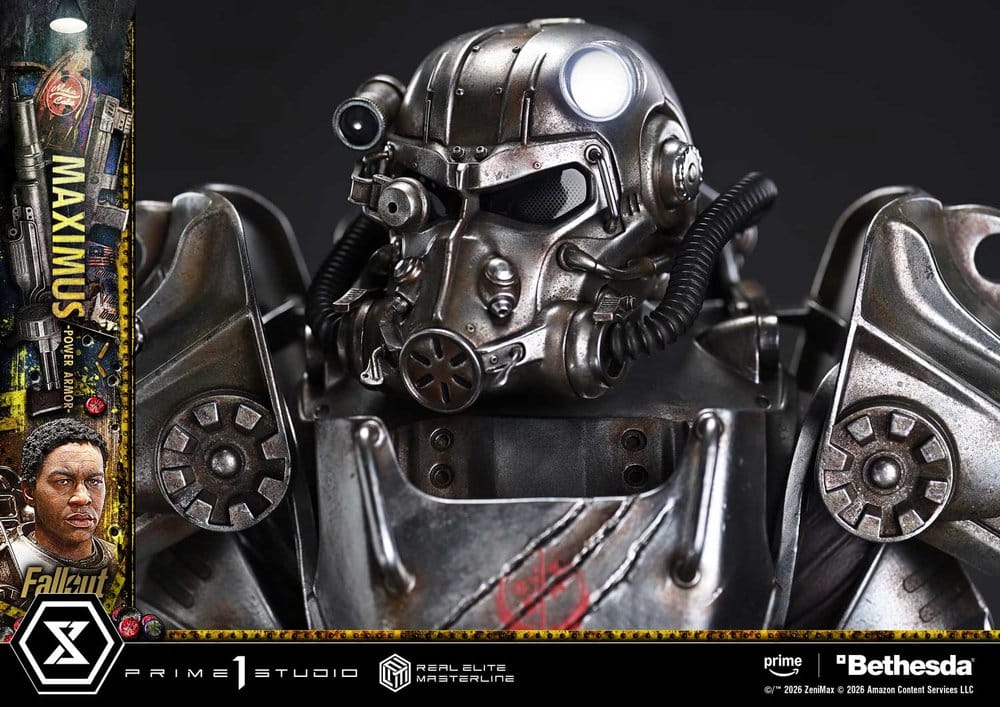 Maximus Power Armor Fallout Real Elite Masterline 1/4 Figurka 67 cm - Image 19
