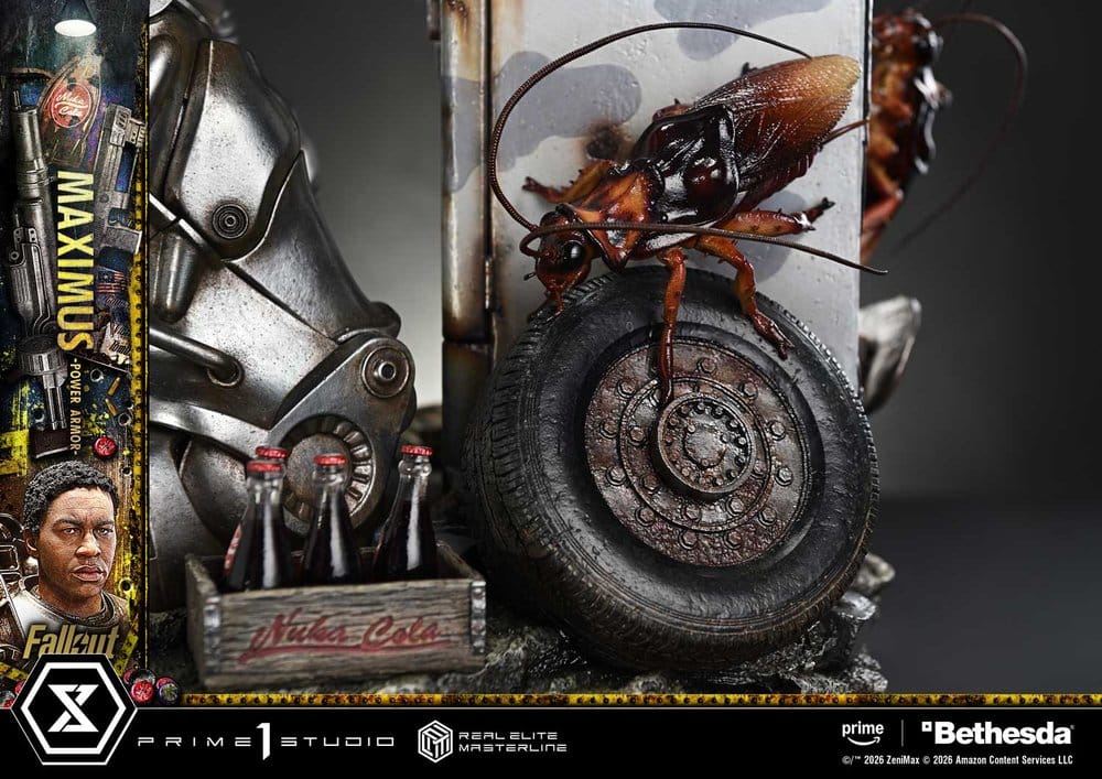 Maximus Power Armor Fallout Real Elite Masterline 1/4 Figurka 67 cm - Image 21