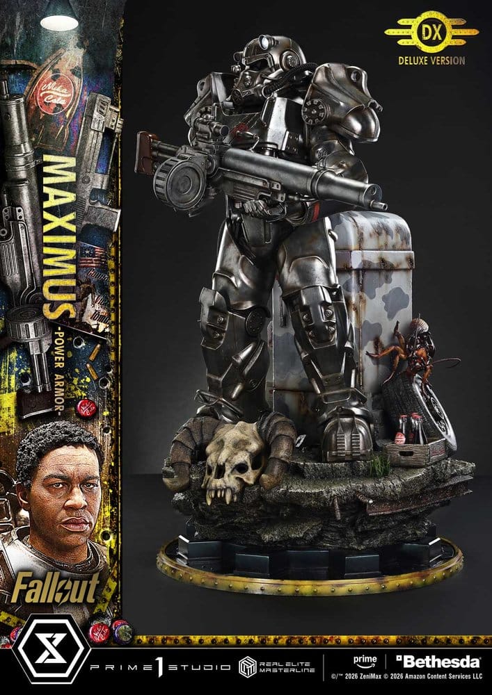 Maximus Power Armor Fallout Real Elite Masterline Deluxe Version 1/4 Figurka 67 cm - Image 15