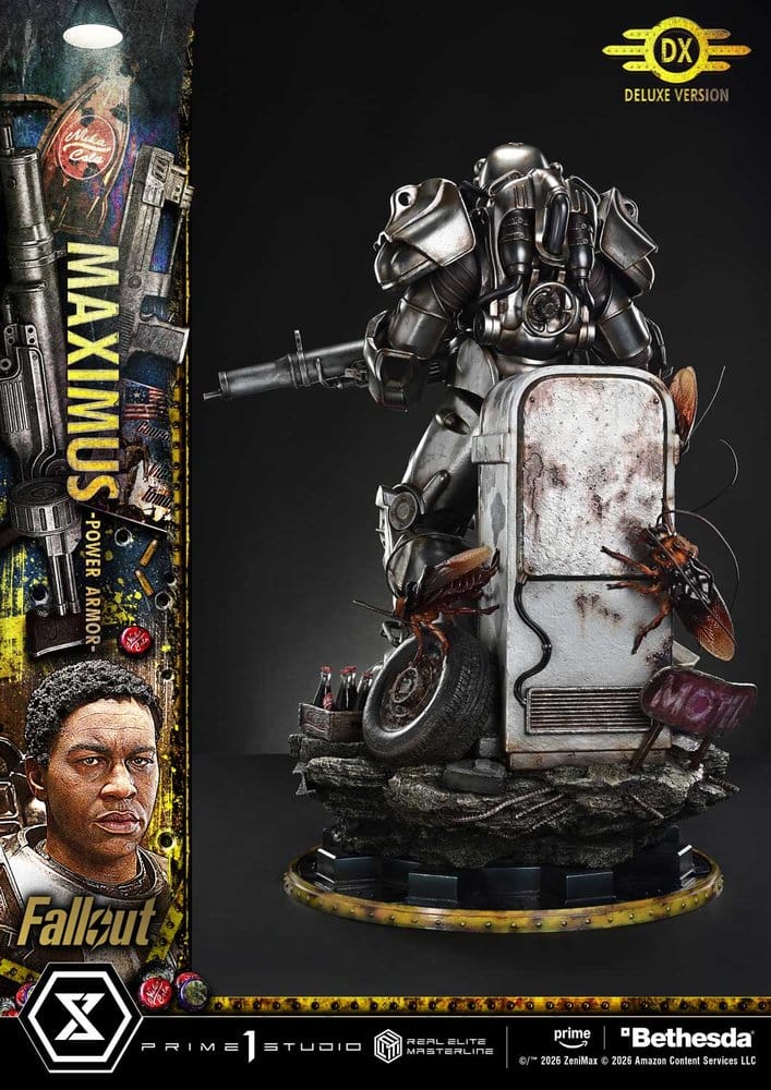 Maximus Power Armor Fallout Real Elite Masterline Deluxe Version 1/4 Figurka 67 cm - Image 16