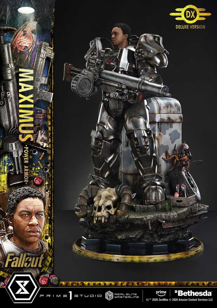 Maximus Power Armor Fallout Real Elite Masterline Deluxe Version 1/4 Figurka 67 cm - Image 18