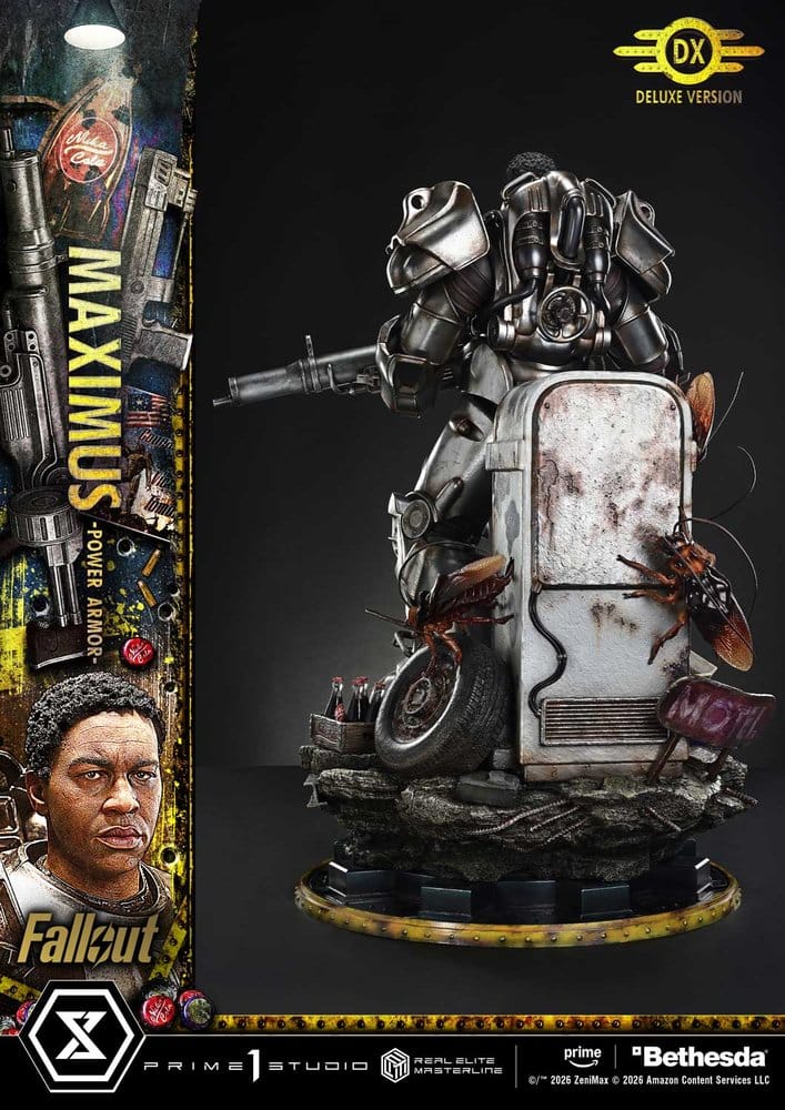 Maximus Power Armor Fallout Real Elite Masterline Deluxe Version 1/4 Figurka 67 cm - Image 19