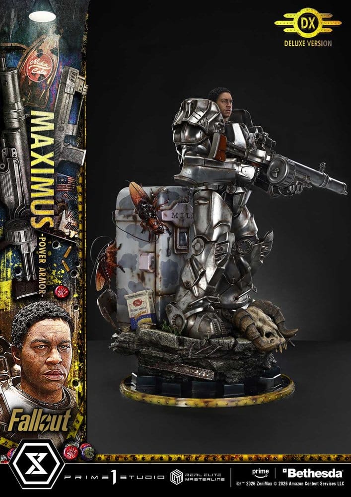 Maximus Power Armor Fallout Real Elite Masterline Deluxe Version 1/4 Figurka 67 cm - Image 20