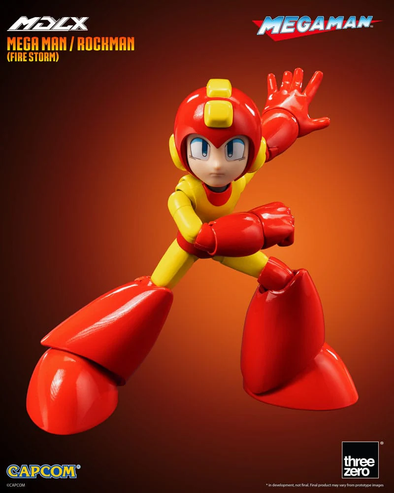 Mega Man / Rockman Fire Storm MDLX Figurka  10 cm - Image 11