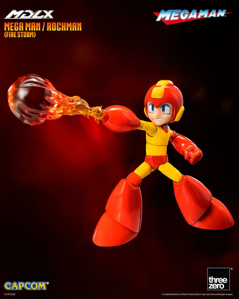 Mega Man / Rockman Fire Storm MDLX Figurka  10 cm - Image 5