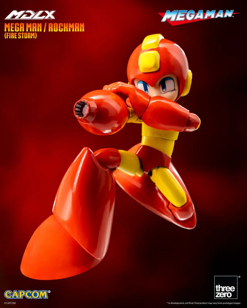 Mega Man / Rockman Fire Storm MDLX Figurka  10 cm - Image 6