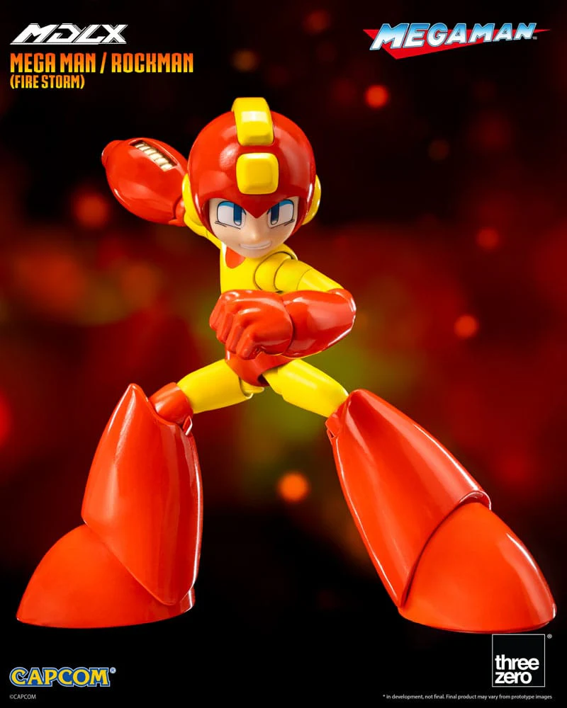 Mega Man / Rockman Fire Storm MDLX Figurka  10 cm - Image 8