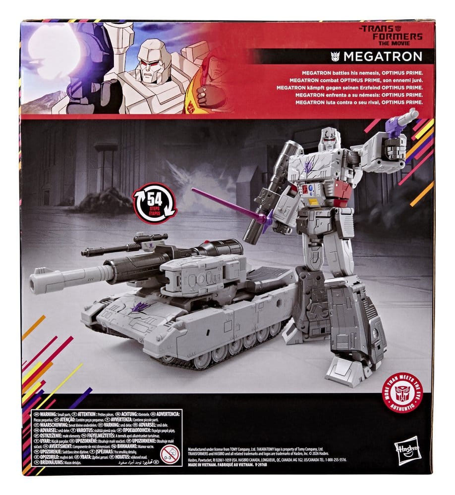 Megatron The Transformers: The Movie Studio Series Leader Class MTMTE Collection Figurka 22 cm - Image 2