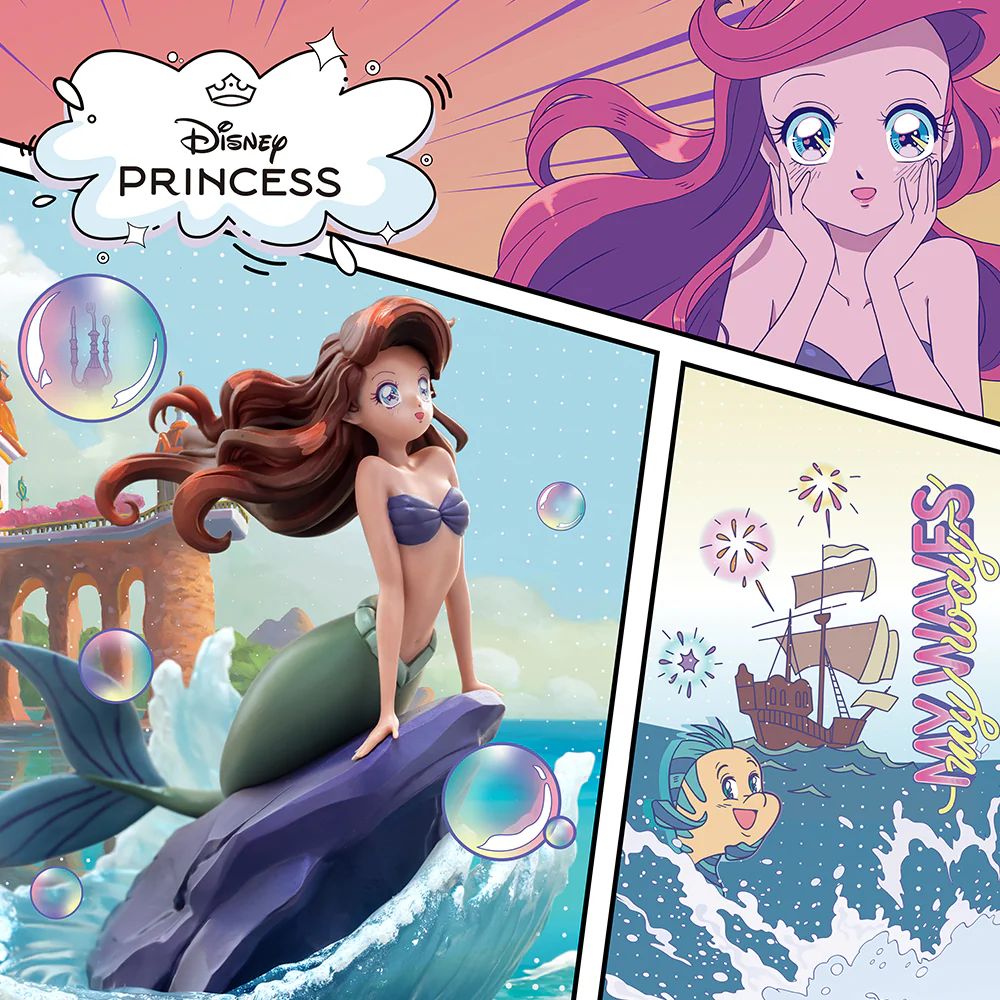 Mermaid Ariel  Disney Anime Princess Figurka 15 cm - Image 5