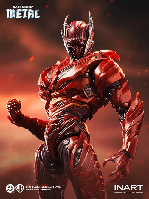 Metal Batman The Red Death DC Dark Nights 1/12 Figurka 17 cm - Image 11