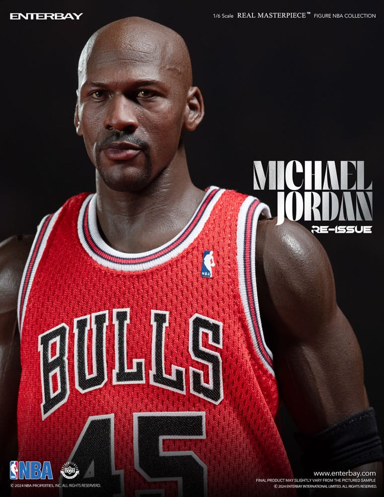 Michael Jordan I'm Back NBA Collection Real Masterpiece 1/6  Edition Limited Figurka 30 cm - Image 2