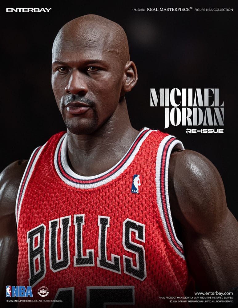 Michael Jordan I'm Back NBA Collection Real Masterpiece 1/6  Edition Limited Figurka 30 cm - Image 5