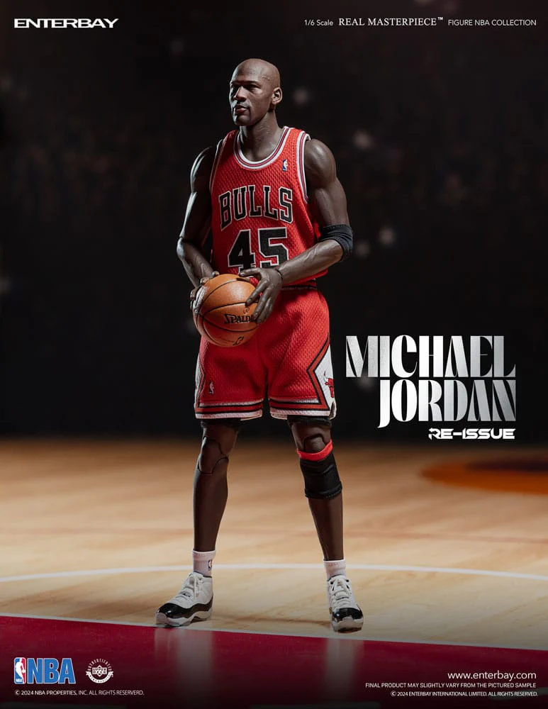 Michael Jordan I'm Back NBA Collection Real Masterpiece 1/6  Edition Limited Figurka 30 cm - Image 6
