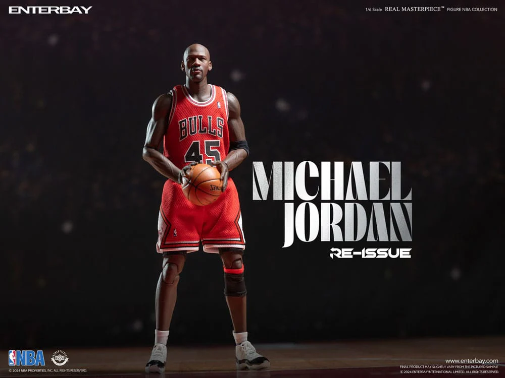 Michael Jordan I'm Back NBA Collection Real Masterpiece 1/6  Edition Limited Figurka 30 cm - Image 8