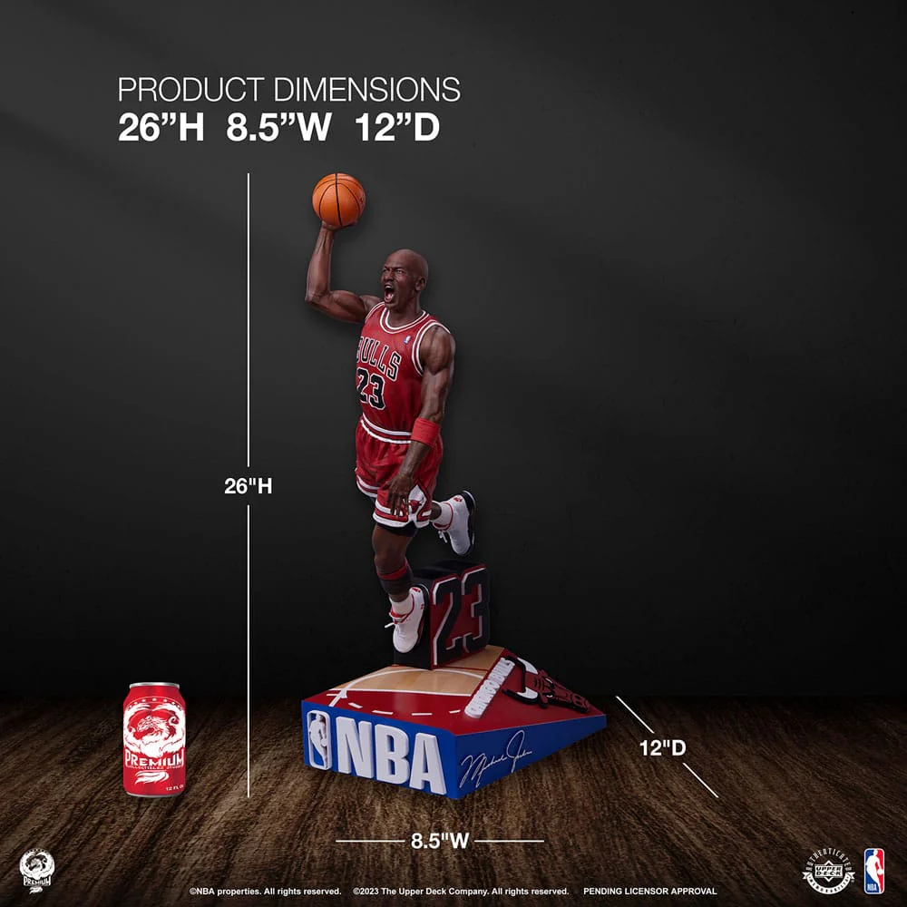 Michael Jordan NBA 1/4 Figurka 66 cm - Image 3