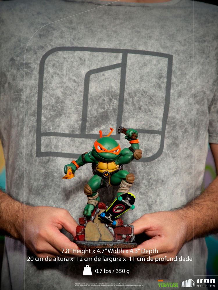 Michelangelo Mini Co. Teenage Mutant Ninja Turtles Figurka 20 cm - Image 7