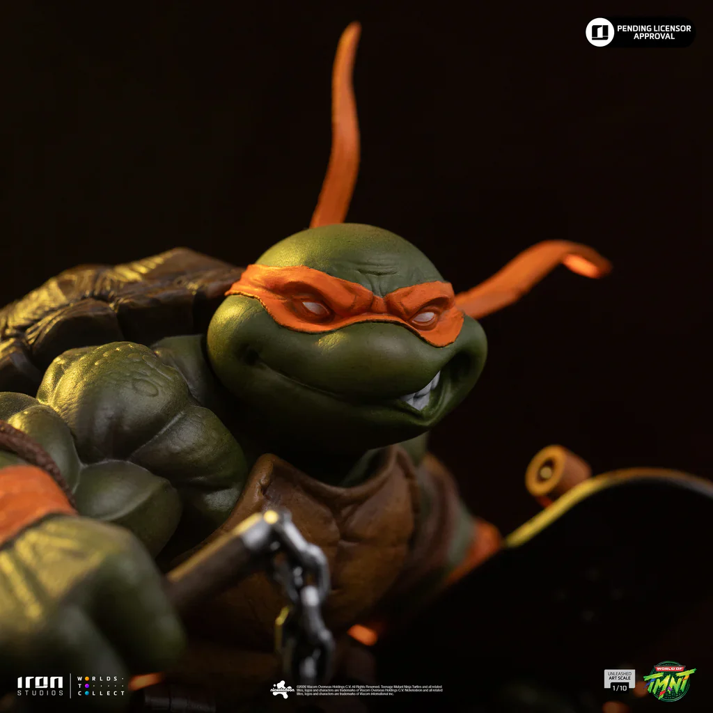 Michelangelo Unleashed Teenage Mutant Ninja Turtles Art Scale 1/10 Figurka 24 cm - Image 10