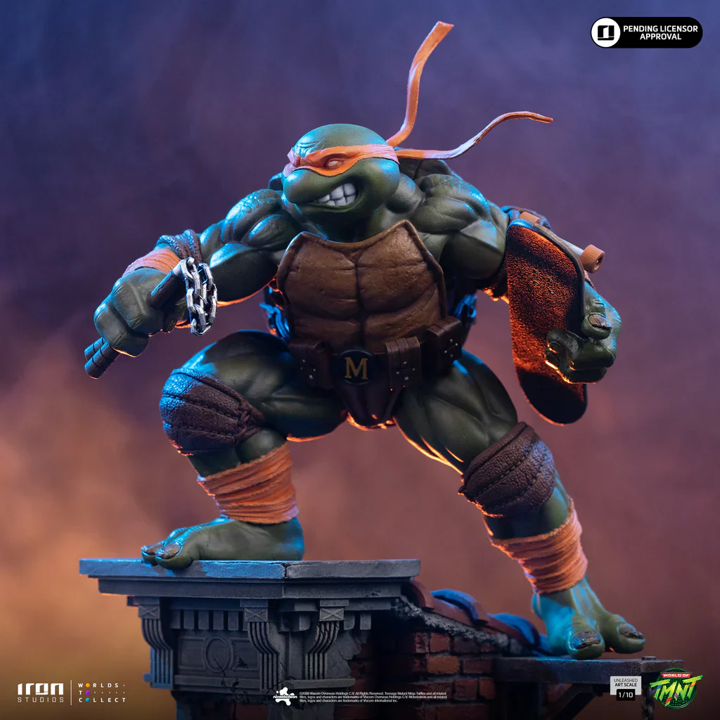 Michelangelo Unleashed Teenage Mutant Ninja Turtles Art Scale 1/10 Figurka 24 cm - Image 11
