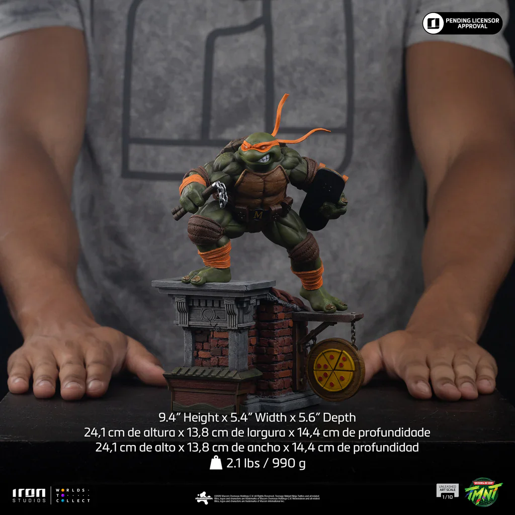 Michelangelo Unleashed Teenage Mutant Ninja Turtles Art Scale 1/10 Figurka 24 cm - Image 12
