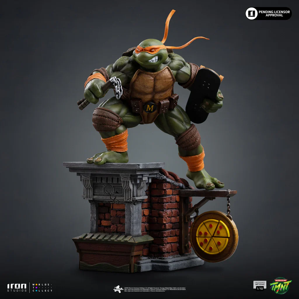 Michelangelo Unleashed Teenage Mutant Ninja Turtles Art Scale 1/10 Figurka 24 cm - Image 2
