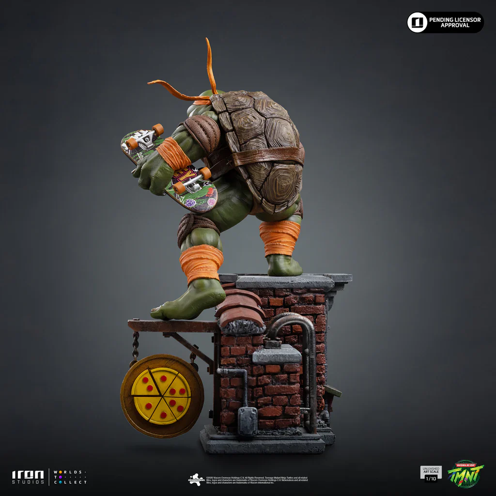 Michelangelo Unleashed Teenage Mutant Ninja Turtles Art Scale 1/10 Figurka 24 cm - Image 3