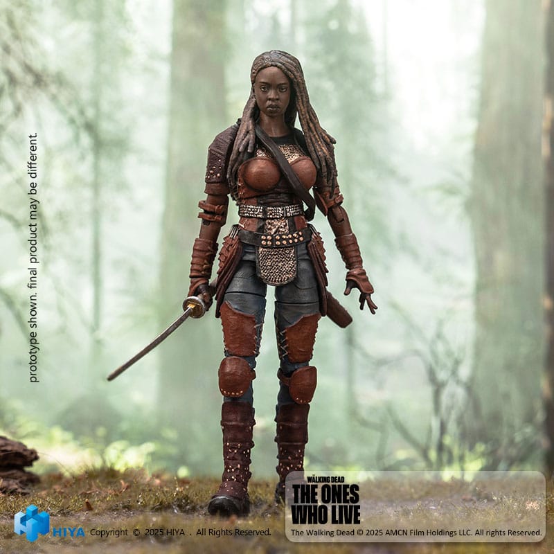 Michonne The Walking Dead: The Ones Who Lived Exquisite Mini 1/18 Figurka 10 cm - Image 5