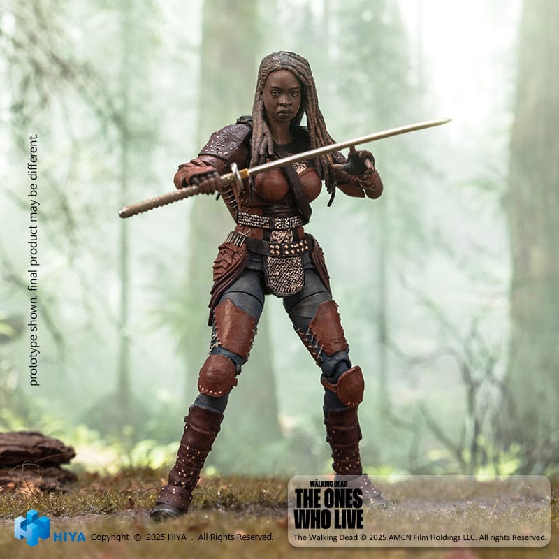 Michonne The Walking Dead: The Ones Who Lived Exquisite Mini 1/18 Figurka 10 cm - Image 6