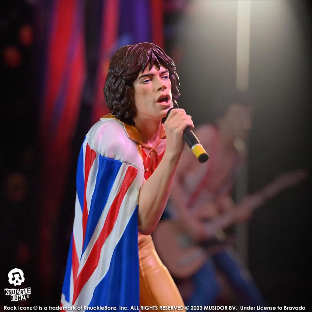 Mick Jagger Tattoo You Tour 1981 The Rolling Stones Rock Iconz Figurka 22 cm - Image 4
