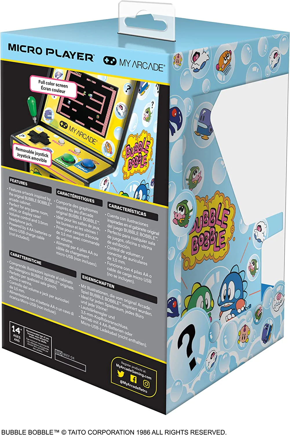 Mikro automat do gier Bubble Bobble - Image 5