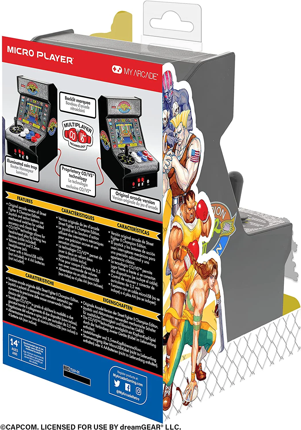 Mikro automat do gier Street Fighter II Champion Edition (edycja premium) - Image 9