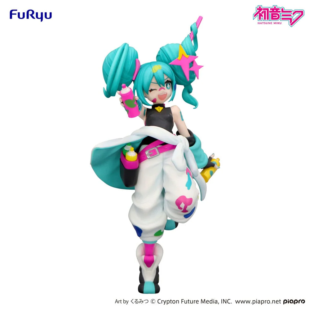 Miku Paint Girl Hatsune Miku Trio-Try-iT Figurka 19 cm