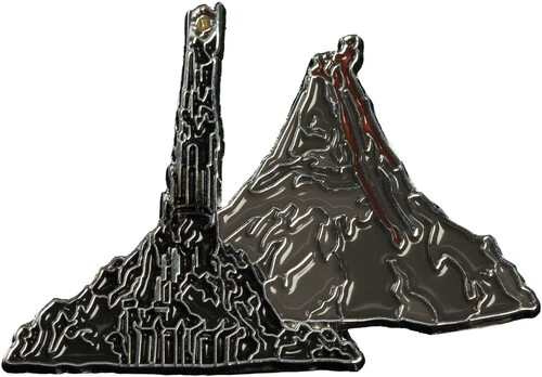 Minas Tirith & Mt. Doom Lord of the Rings Collectors Pins 2-Pack Przypinki - Image 2