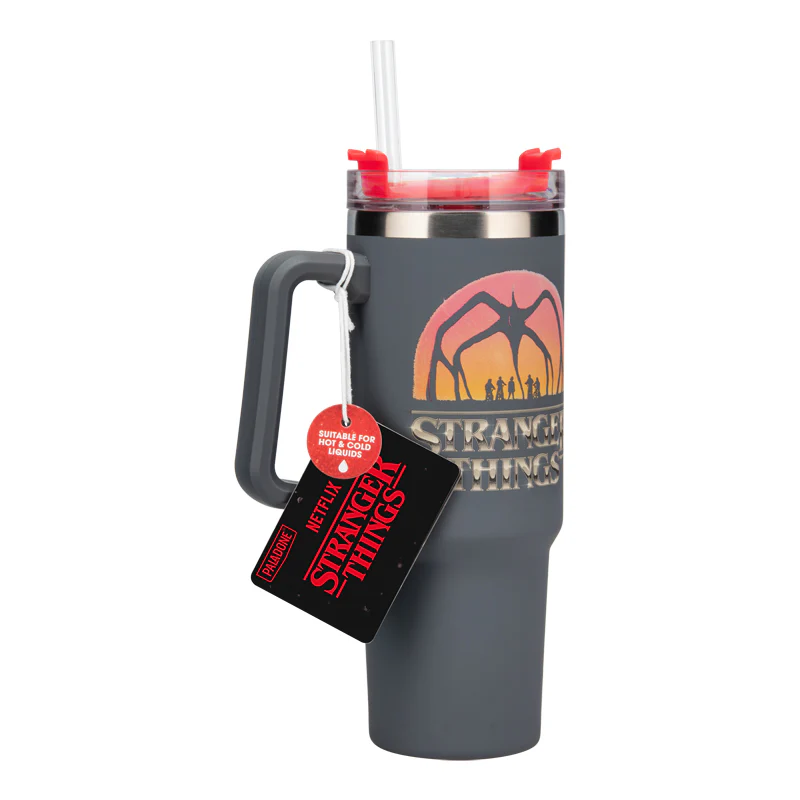 Mind Flayer kubek podróżny ze słomką Stranger Things (900 ml) - Image 2