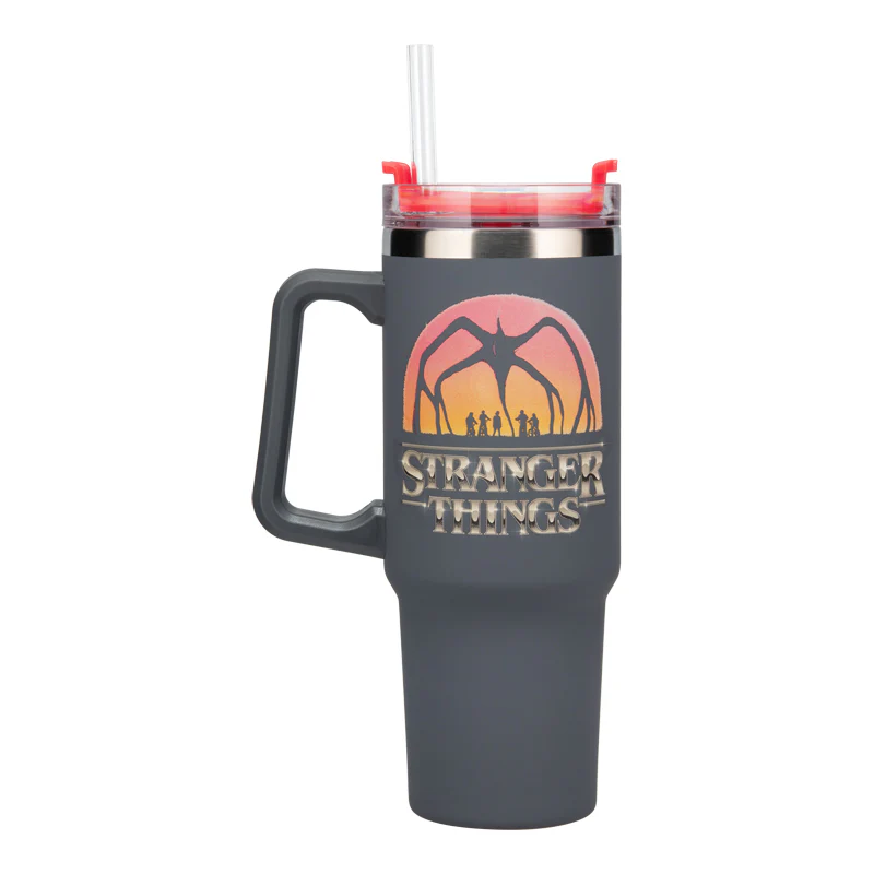 Mind Flayer kubek podróżny ze słomką Stranger Things (900 ml) - Image 3