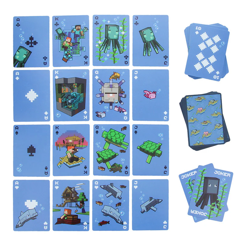 Minecraft Wodoodporne Karty Do Gry - Image 3