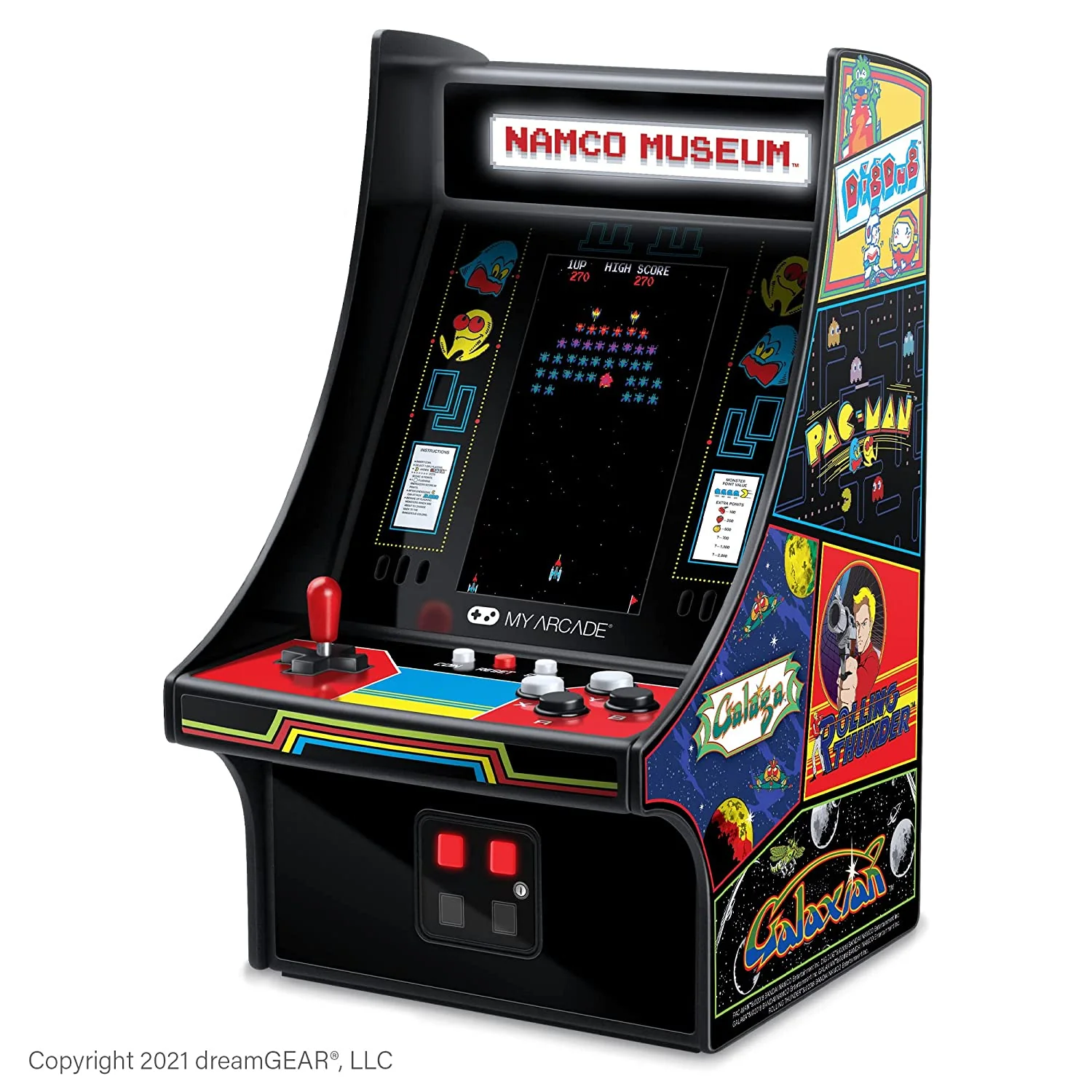 Mini automat do gier hity Bandai Namco Museum (20 gier w 1) - Image 5