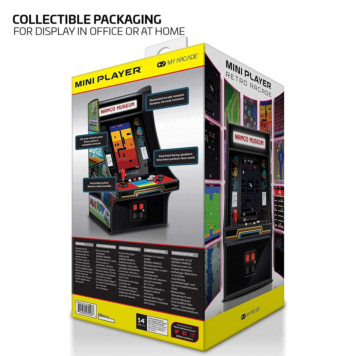 Mini automat do gier hity Bandai Namco Museum (20 gier w 1) - Image 9