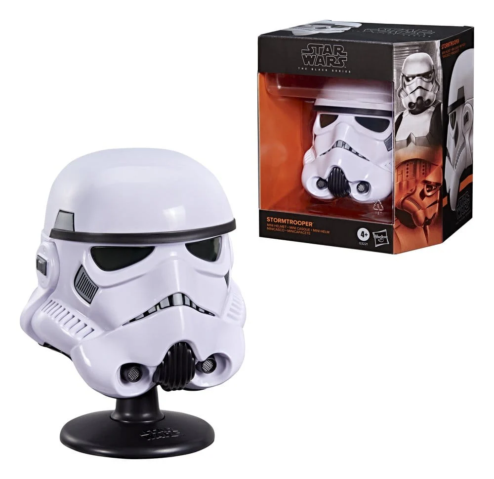 Mini Helmet Stormtrooper Star Wars Episode IV Black Series Replica 15 cm - Image 3