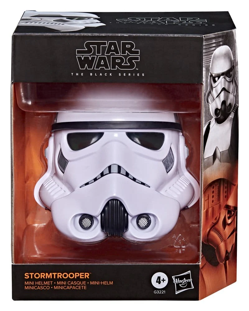 Mini Helmet Stormtrooper Star Wars Episode IV Black Series Replica 15 cm - Image 6