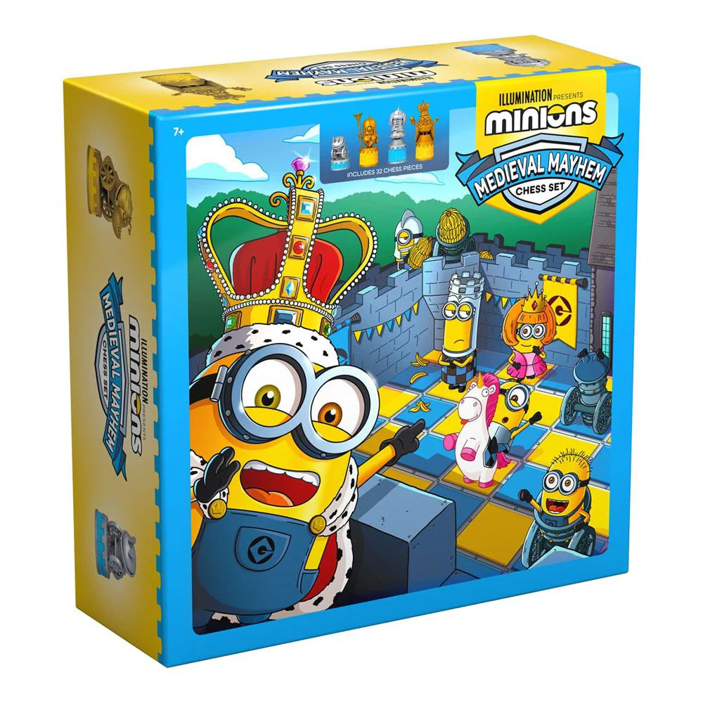Minions Chess Set Medieval Mayhem Szachy - Image 3