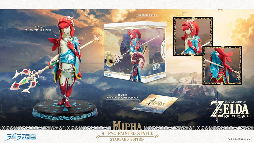 Mipha The Legend of Zelda Breath of the Wild Figurka 21 cm - Image 13