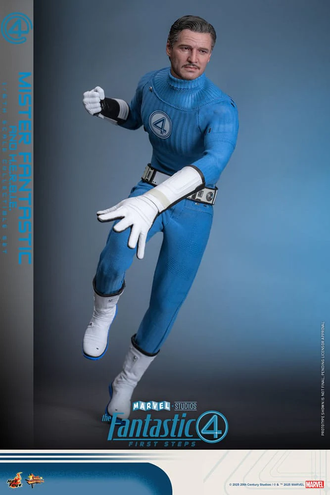 Mister Fantastic & H.E.R.B.I.E. Marvel The Fantastic Four: First Steps Movie Masterpiece 2-pack 1/6 Figurka 30 cm - Image 10